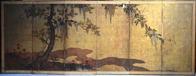 SH Enchères, Sophie Himbaut commissaire-priseur Vente de fonds de maison mardi 24 février à 10h paravent-japonais