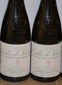 SH Enchères, Sophie Himbaut commissaire-priseur Vente online de vins et alcools provenant d'une cave du Lubéron coulee-de-serrant-2001